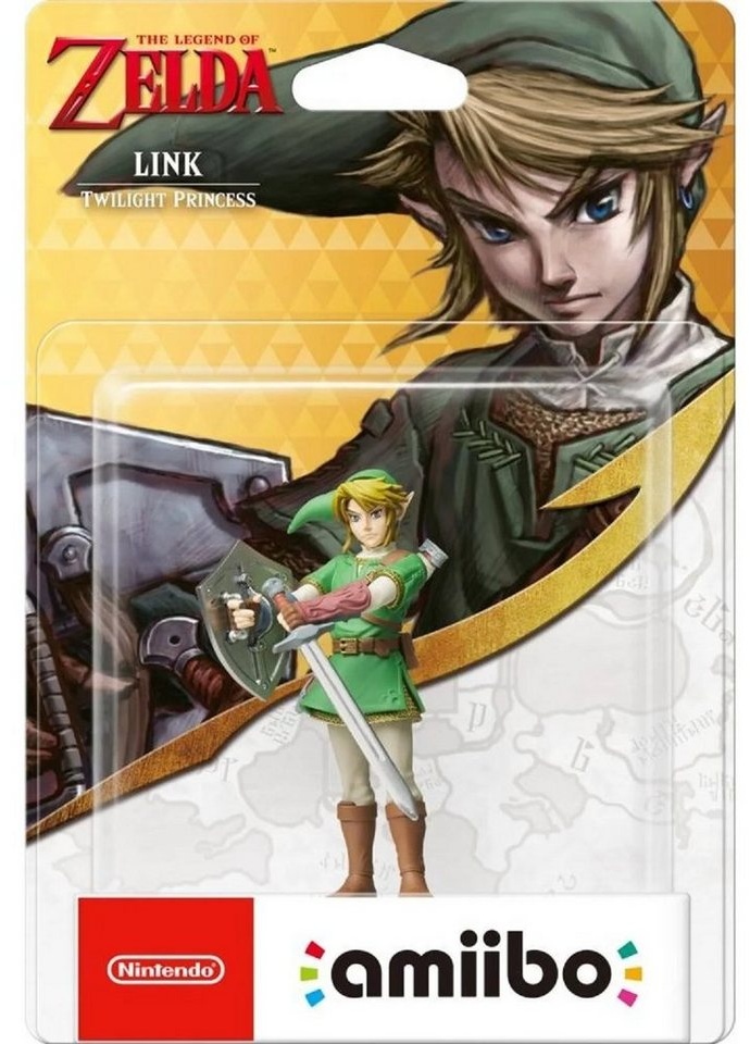 Nintendo amiibo Link Twilight Princess The Legend of Zelda Collection Switch-Controller grün