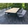 Niehoff Luna Gartentisch 260 x 95 x 76 cm natur