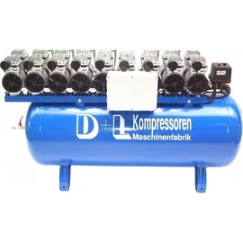 Apex Digital Druckluft Kompressor Silent Leise V18 810/8/270W Ölfrei Flüster Kompressor 9PS