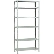 Simonrack Lagerregal Stahl 2000x900x500 mm 6 Böden Weiß