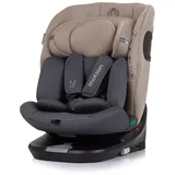 Chipolino i-Size Kindersitz Motion (40 - 150 cm) Isofix 360° drehbar verstellbar beige