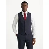 Finshley & Harding Anzugweste Blau 46