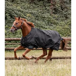 Waldhausen Outdoordecke Nordic Fleece Regendecke schwarz, 135 cm