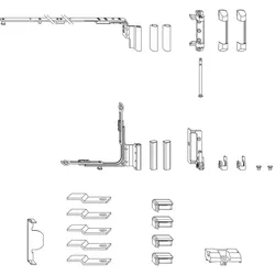 Service Grundkarton GKT.RC-N.1.20-13.RS, Ü20/13V, FFB 270-600mm, rechts