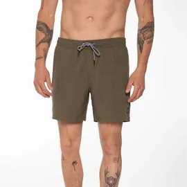 Protest Badeshorts Davey Camo Green XXL