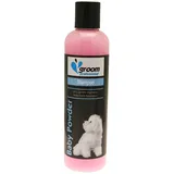 GROOM PROFESSIONAL Baby Powder Hundeshampoo – Tiefenreinigendes und desodorierendes Hundeshampoo – sanfte und beruhigende Formel – perfekt für Junge oder empfindliche Haut – Babypuderduft, 250 ml