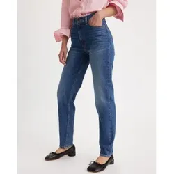 Levi's für Damen. A3506-0015 Jeans 80er Mom blau (24/28), Lässig, Baumwolle, Denim