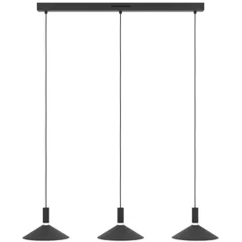 EGLO CONOMAVILLA-Z 3-flg. 22 cm schwarz