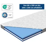 Genius Royal Hybrid Matratzentopper 140 x 200 cm weiß