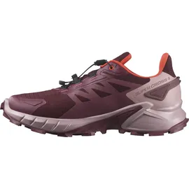 Salomon Supercross 4 Gore-Tex Damen tawny port/deauville mauve/cherry tomato 43 1/3