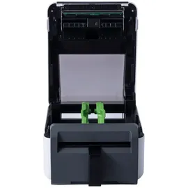 Brother TD-4420DNFC Etikettendrucker, mit 203dpi und 203 mm/Sek. Druckgeschwindigkeit. 104 mm Druckbreite, USB-, LAN- und Serielle Schnittstelle