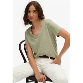 Superdry Studios Slub Emb Vee Grün XL