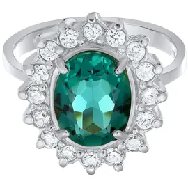 ELLI PREMIUM Elli Ring Grün Royal Zirkonia 925