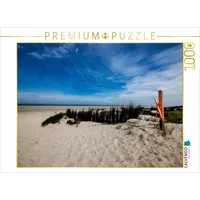 Calvendo Borkum - Strand Ostland 1000 Teile Puzzle quer