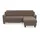 sit&more Ecksofa SIT & MORE "Farö L-Form", grau (taupe), B:234cm H:90cm T:168cm, Sofas, Ecksofa, inklusive Federkern, wahlweise mit Bettfunktion und Bettkasten