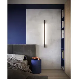 Sollux Lighting Wandleuchte 20W 4000K H 120cm 20W schwarz