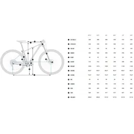 Orbea ONNA 40 - 29 Zoll 9K Diamant - Ivory White Navy Blue (Matt)