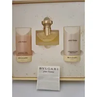 BVLGARI POUR FEMME Eau De Parfum 30ml + Gel Bain 75ml + Body Lotion 75ml