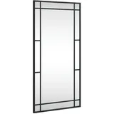 vidaXL Wandspiegel 40 x 80 cm Schwarz