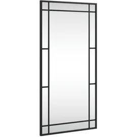 vidaXL Wandspiegel 40 x 80 cm Schwarz