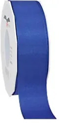 PRAESENT Taftband 6054050-614 Royalblau 40 mm x 50 m 2 Stück
