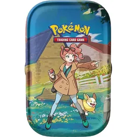 Pokémon Mini-Tin-Box Karmesin & Purpur Nebel der Sagen Boninu (2 Boosterpacks & 1 Stickerbogen)