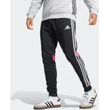 Adidas Tiro 25 Essentials Jogginghose Black / Clear Grey / Real Magenta L