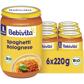Bebivita Spaghetti Bolognese 6 x 220 g