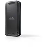 SanDisk PROFESSIONAL PRO-G40 SSD 4 TB (mobile SSD, exFAT formatiert, robuste NVMe SSD mit Thunderbolt 3, USB-C, bis zu 3.000 MB/s Lesen, IP68 Gehäuse, staub- und wasserbeständig)