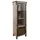 Massivmoebel24 Vitrine Mango 60 x 40 x 180 cm Braun
