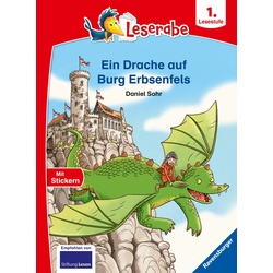 Ein Drache auf Burg Erbsenfels - Leserabe ab 1. Klasse - Erstlesebuch für Kinder ab 6 Jahren, Kinderbücher von Daniel Sohr