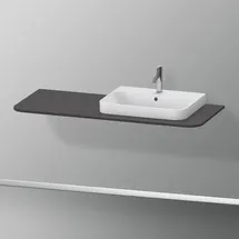 Duravit Happy D.2 Plus 130x55cm, m 1 AS, Beck. re, graph matt