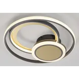 CASANOVA LED- Deckenleuchte Ylon DH 50x6 cm gold