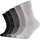 s.Oliver Essentials Socks 5er Pack Kurzsocken Schwarz/Grau 35-38