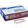 Alco Gummibänder, 130 x 4 mm, 1 kg, rot