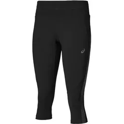 ASICS Damen Tights Damen Lauftights Lite-Show Knee, Schwarz, XS