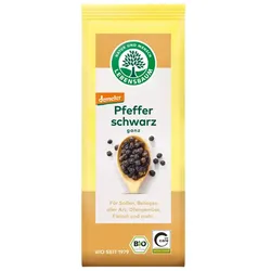 Pfeffer schwarz, ganz