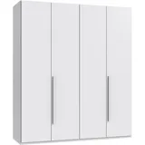 WIMEX Drehtürenschrank London 180 x 208 x 58 cm Weiß