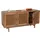 Mendler Sideboard HWC-M47 82 x 160 x 45 cm Braun