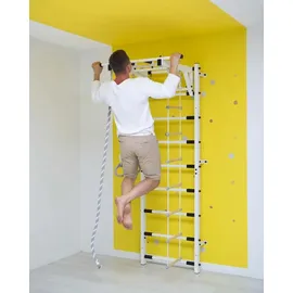 JEFlex Verstärkte Sprossenwand ClimbMaxx M8 - weiß - Weiß