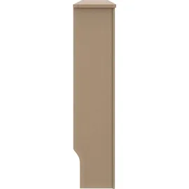 vidaXL Heizkörperverkleidung 152x19x81,5 cm MDF