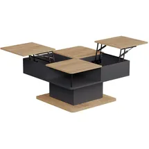 Vicco Movira Anthrazit/Eiche 80 x 45 cm