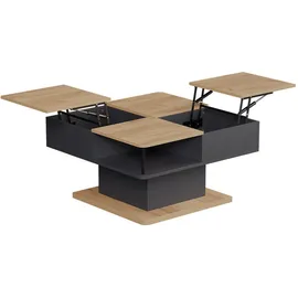 Vicco Movira Anthrazit/Eiche 80 x 45 cm