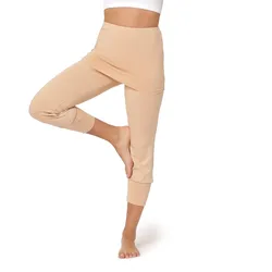 Yoga Hose 3/4 mit Rock BLV50-276 - Sand - S