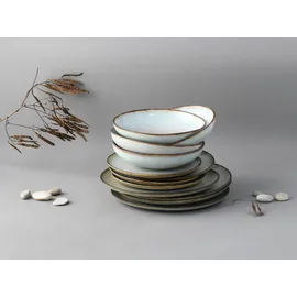 CreaTable Tafelservice Stone Town«, (Set, 12 tlg., - 2 Jahre Gewährleistung - mind. 14 Tage Rückgaberecht - grau
