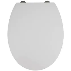 WENKO WC-Sitz »Mora«, Duroplast, oval,  mit Softclose-Funktion - weiss