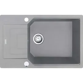 Franke Urban UBG 611-78 XL links Einbauspüle steingrau Excenterbetätigung 760 x 480 mm