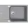Franke Urban UBG 611-78 XL links Einbauspüle steingrau Excenterbetätigung 760 x 480 mm