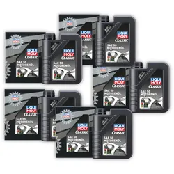5x 1L LIQUI MOLY 1130 Motoröl SAE 50 Classic Motorenöl Oldtimer Youngtimer Öl