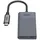 Rapoo USB-C Hub UCH-4013 USB-C auf USB-A und USB-C, grau (00226496)"